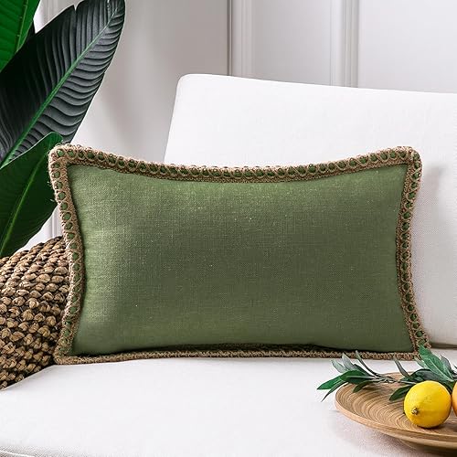 Miniatura 6 de Phantoscope Farmhouse - Fundas de almohada decorativas para exteriores, Poliéster & Mezcla de poliéster, Azul marino, 18" x 18"