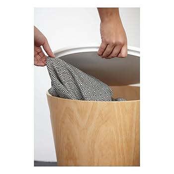 umbra WOODROW 収納スツール 持ち手付き 椅子 収納 整理整頓 木製 umbra 収納スツール ウッドロウ ストレージスツール 木製