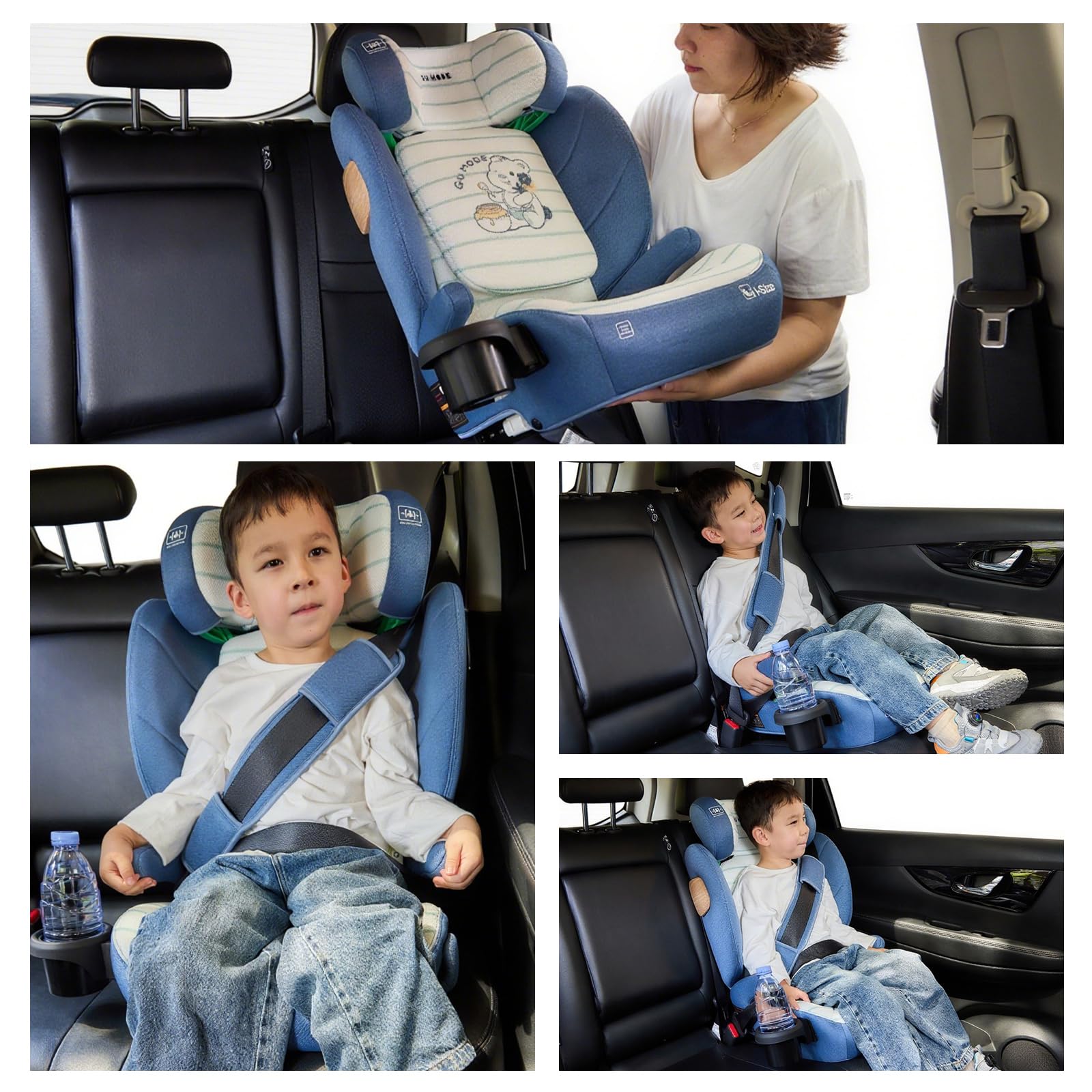 ＧＵ ＭＯＤＥ ジュニアシート チャイルドシート ISOFIX 2wayモデル Amazon | GU MODE ジュニアシート チャイルドシート ISOFIX 2way