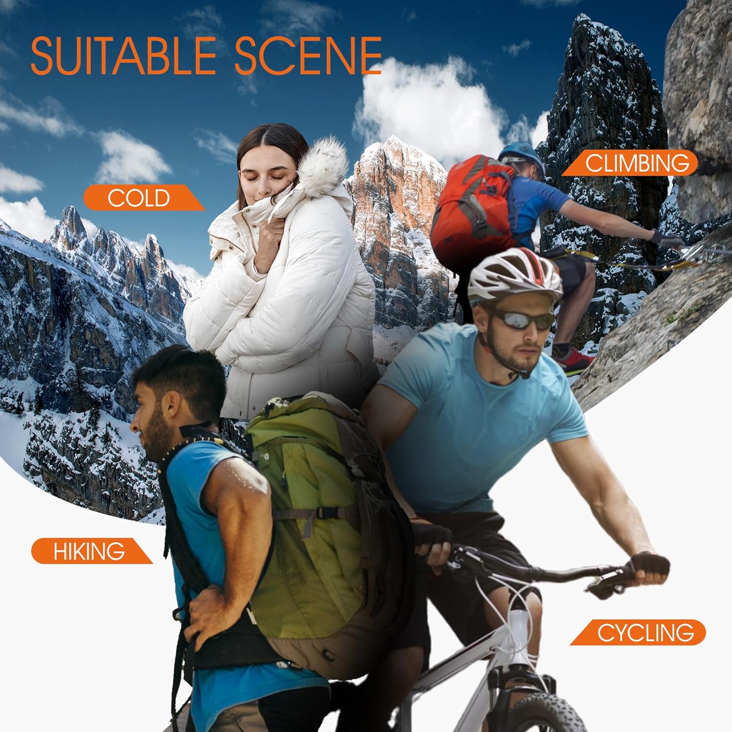 Merino Wool Toe Socks for Men and Women Hiking Crew Sock Cushion Boot Socks with Toes - Image 7