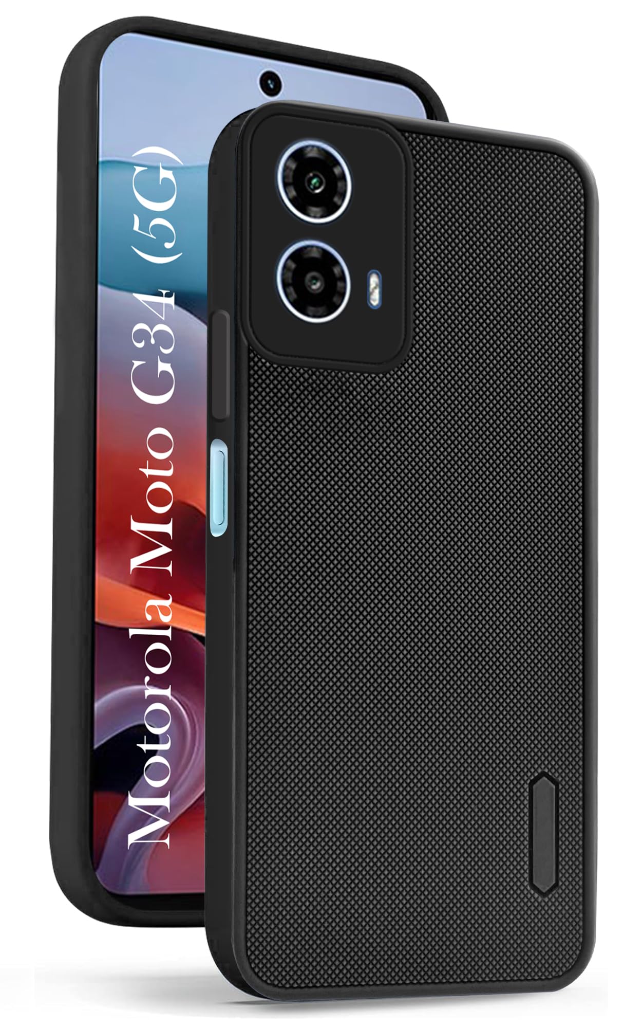 Jkobi Back Cover Case for Motorola Moto G34 5G (Textured Grip Design | Camera Protection | Slim and Light Weight | Soft Touch and Feel | Black) (B0CZXCR3B9) Amazon Price History, Amazon Price Tracker