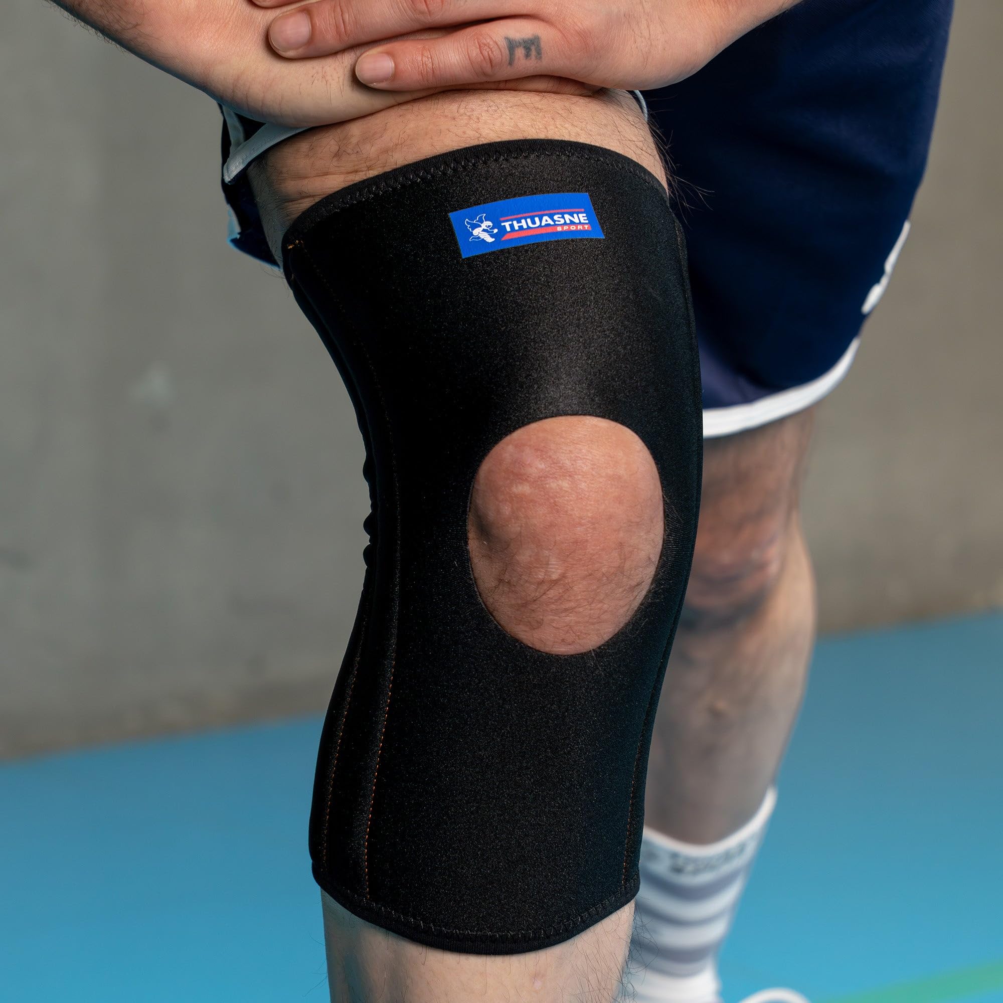 Thuasne Sport - Ginocchiera con Stecche, Unisex, da Adulto