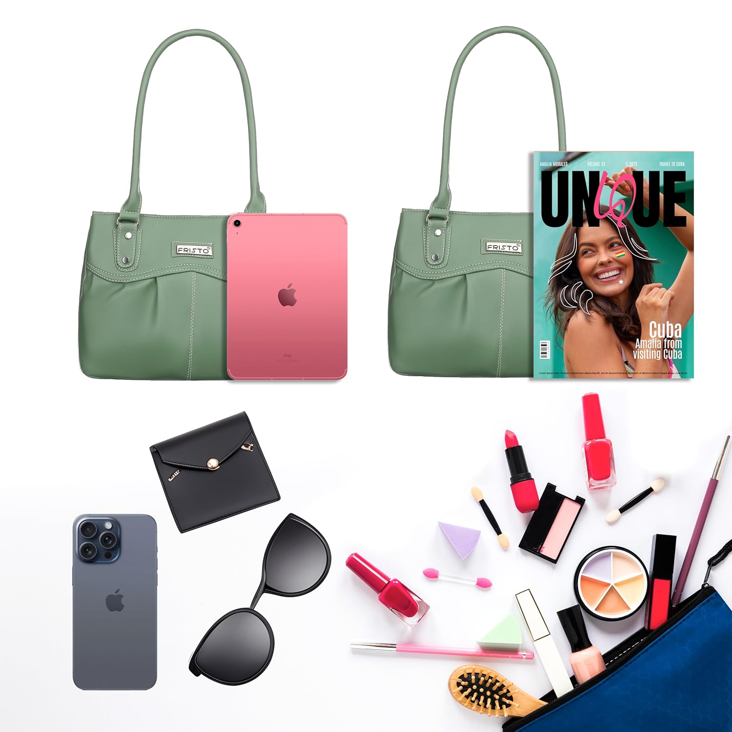 Diwali Sale Fristo Women'S Handbag Shoulder Bag 2 Diwali Sale Fristo Women'S Handbag Shoulder Bag