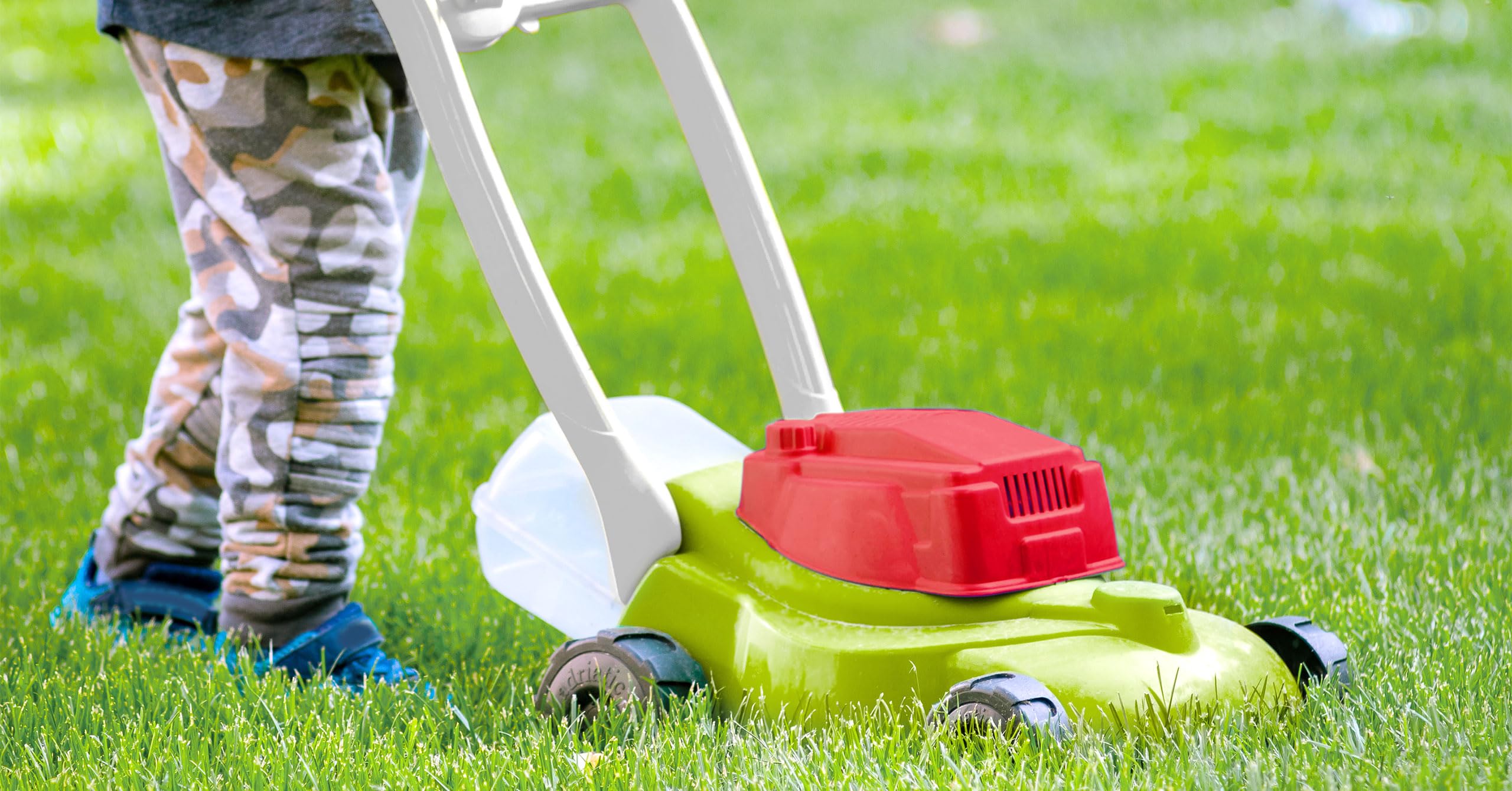 Rasenmäher mit Schubkarre Bollerwagen Sandspielzeug Kinder Gartenspielzeug