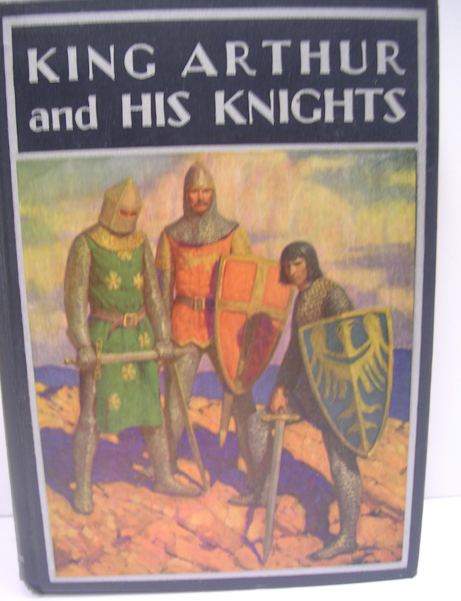 King Arthur and His Knights : a Noble and Joyous History / Edited and Arranged by Philip Schuyler Allen ; with Line Illustrations by Mead Scheffer and John R. Neill