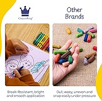 Vista 7 de CrayonKing 1,000 juegos de 2 paquetes en violonchelo (2,000 lápices de colores a granel) pre-envueltos para restaurantes, fiestas, aulas y eventos