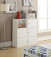 Vista 6 de Convenience Concepts 151186W X-Tra - Armario de almacenamiento de 1 puerta, color blanco