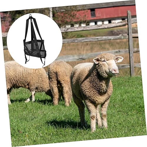 Miniatura 8 de Red de pesaje de animales Escala de peso colgante Eslinga Escala de cabra Pesaje de cabra Eslinga para perros Eslinga mediana para mascotas Tirador