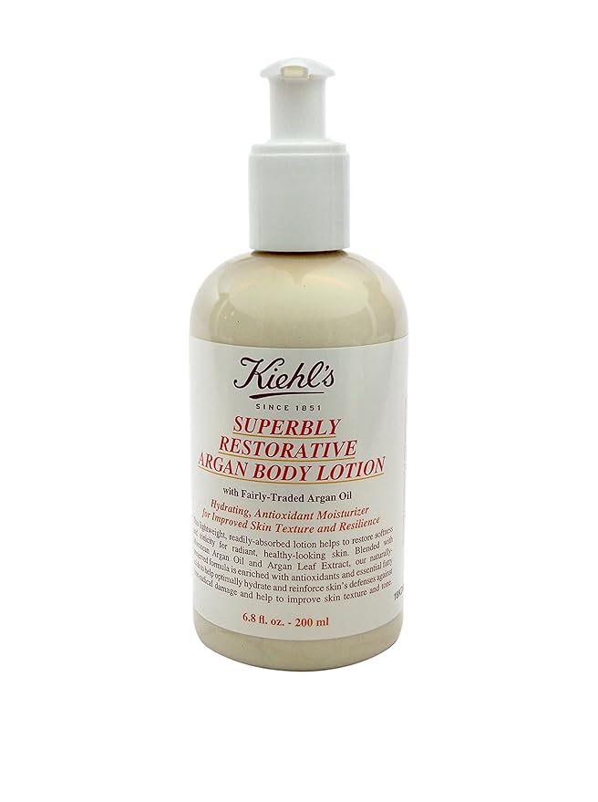 Kiehl's Superbly Restorative Argan Body Lotion, 6.8 Ounce