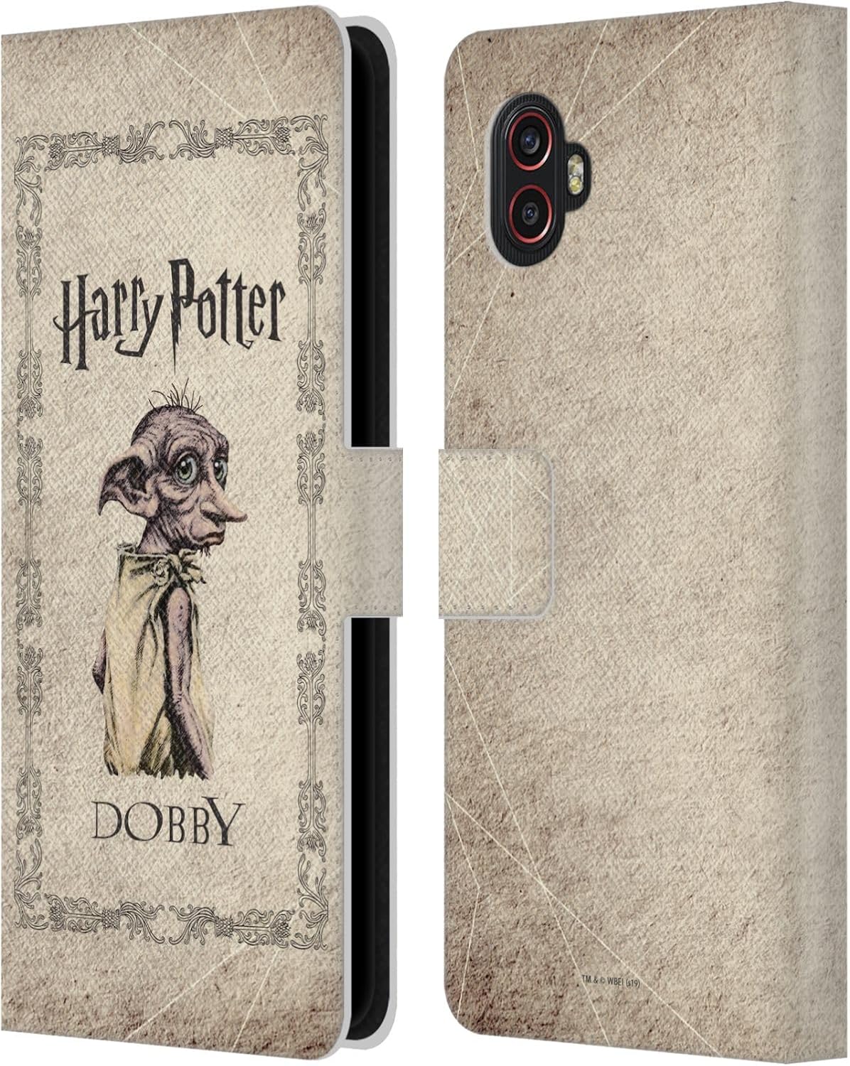 Head Case Designs Officially Licensed Harry Potter Dobby House Elf Creature Chamber of Secrets II Leather Wallet Case Compatible with Samsung Galaxy Xcover6 Pro/Pro2