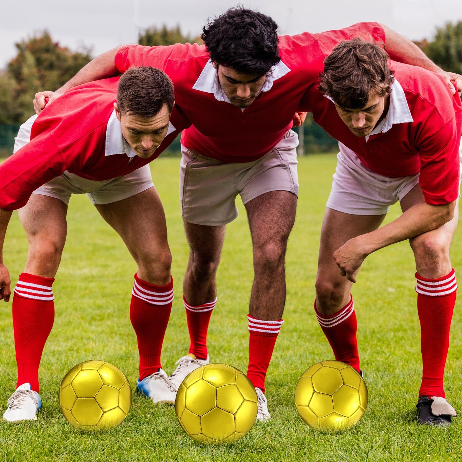 Soulchen 12 pelotas de fútbol de Operación de Navidad