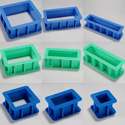 Miniatura 5 de BBDINO Kit de carcasa de molde ajustable para fabricación de moldes de silicona  2 juegos de caja de fácil desmoldeo  Combinación libre y nivelable