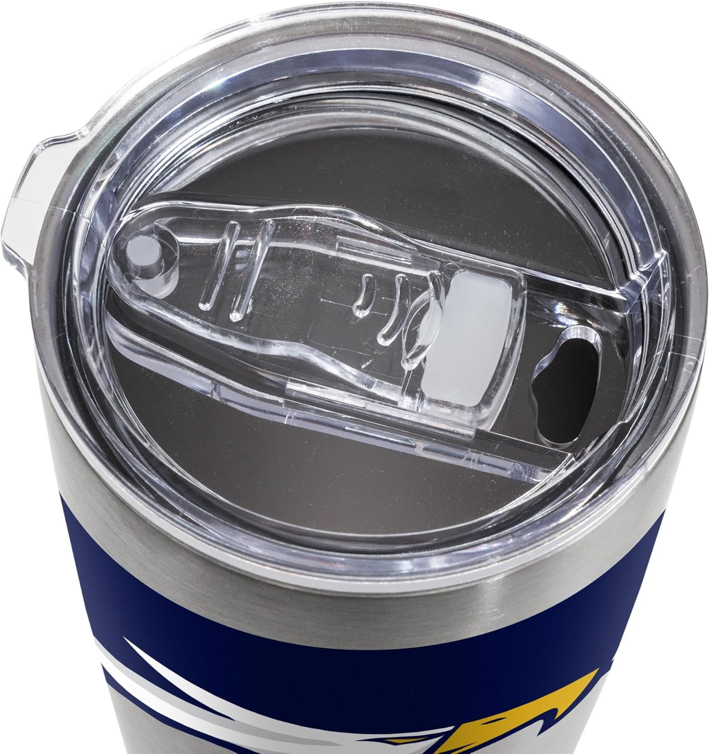 Rico Industries NCAA Texas A&M–Texarkana Eagles Standard 20oz Stainless Steel Tumbler with Lid - Great For Coffee, Tea, Water or Cocktails