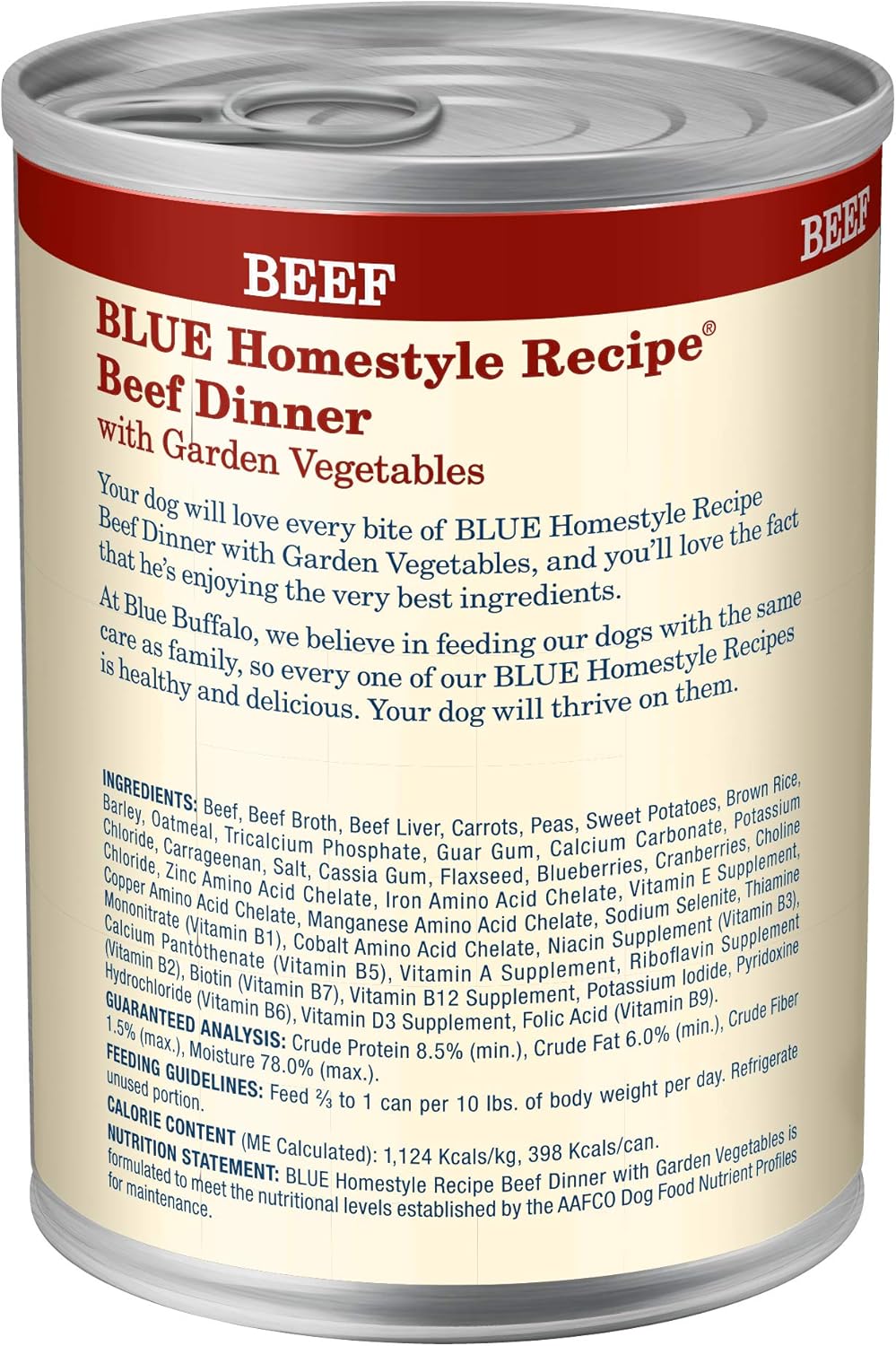blue buffalo beef dinner