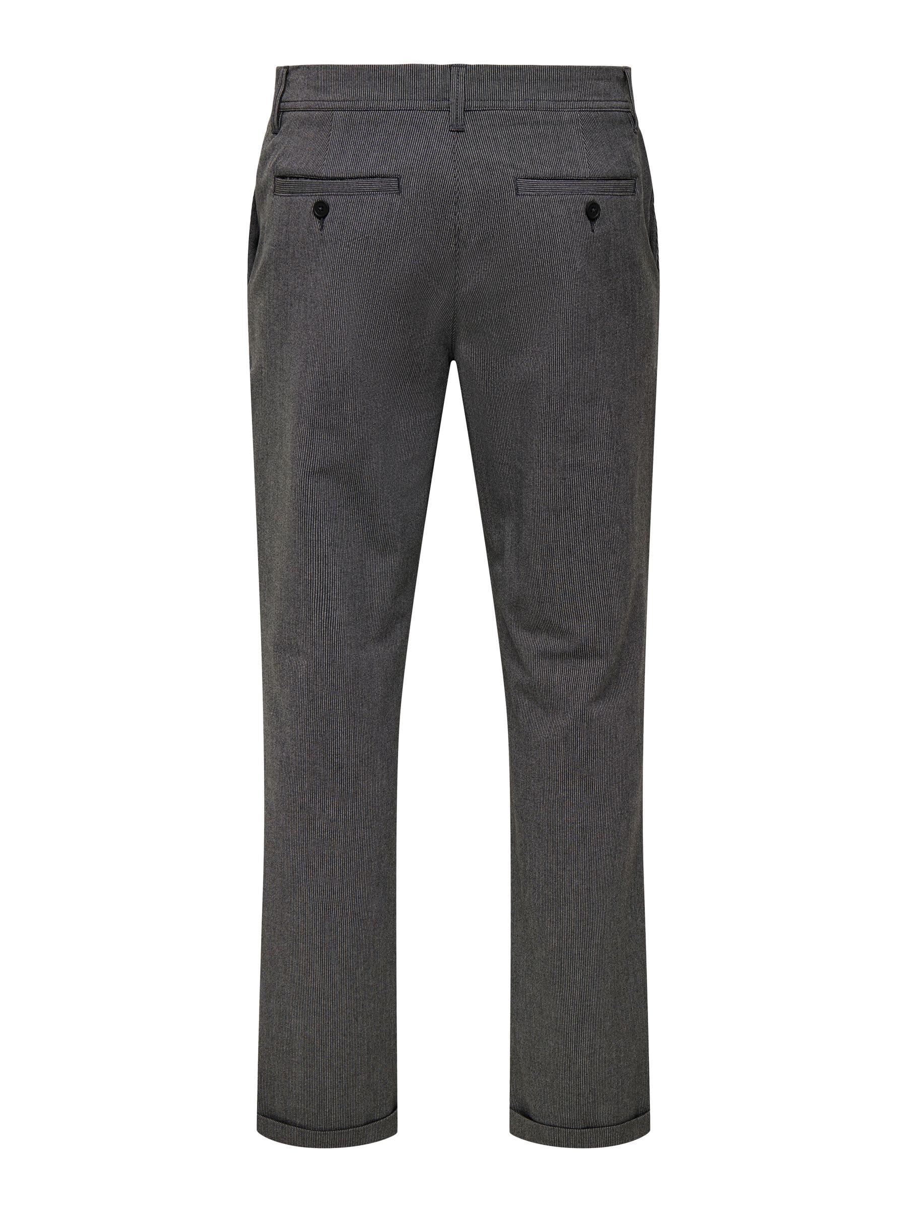 Only & Sons - Onsweft Reg Fine Stripe 0652 Pants Noos, Onsweft Reg Fine Stripe 0652 - Pantaloni Noos Uomo