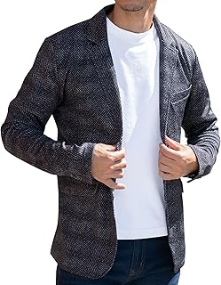 [slow&easy] 超伸縮 総柄 ストレッチ テーラードジャケット ジャージ生地 伸縮ジャケット《テレワーク や キレイメコーデ、ゴルフにも ストレッチ素材の 楽ちん ジャケット 動きやすい》GOLF リモート会議 【23519】