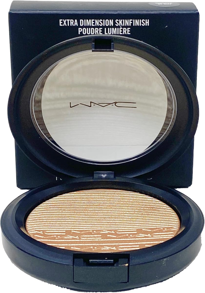 M.A.C Cosmetics Extra Dimension Skinfinish - Whisper Of Gilt (Light soft white with shimmery sheen) .31 Oz / 9g