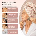 Outils de Gua Sha en Acier Inoxydable Kitsch - Outil Guasha pour le Visage, Outil de Sculptage du Visage, Façonneur de Mâchoire, Réducteur de Double Menton, Outils de Gua Sha pour le Corps, Massager de Drainage Lymphatique, Soins de la Peau du Visage - Argent