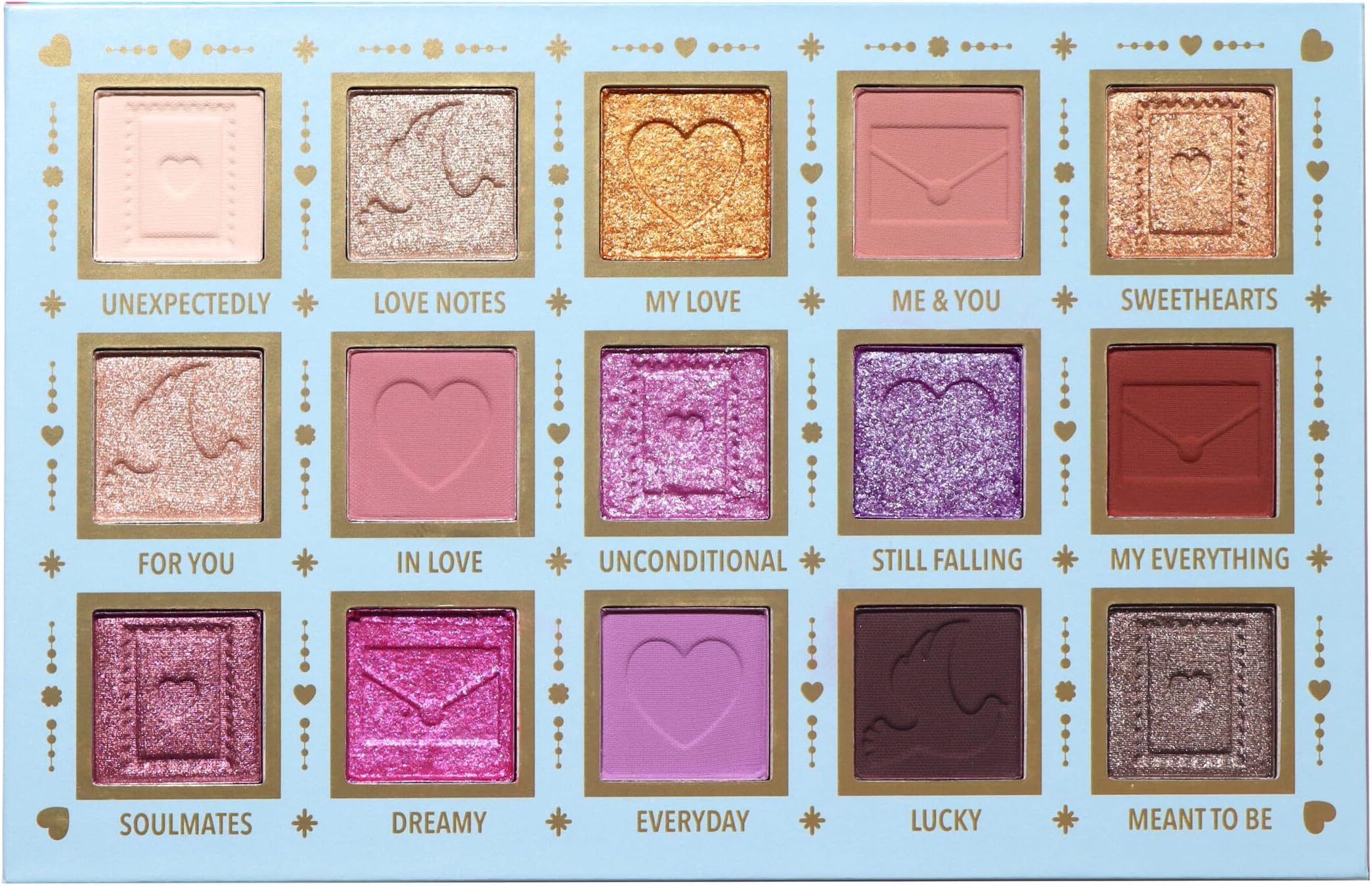 I'm Falling For you Pressed Pigment Palette