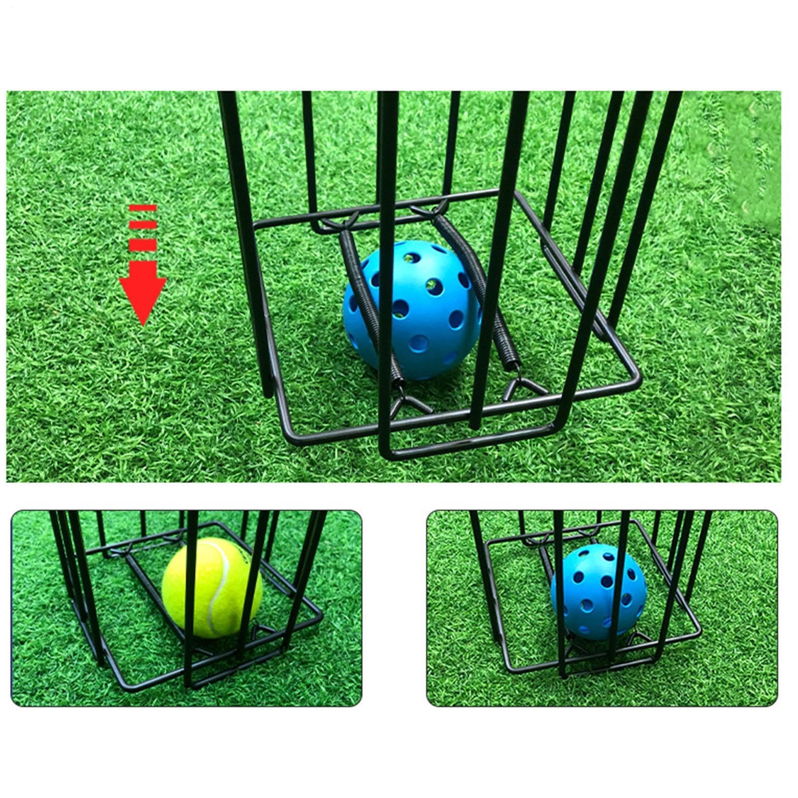 Raccoglitore Palle Da Tennis Portapalle per Allenamento | Attrezzatura Portatile Con Grande Capacità Per Allenamento Baseball E Softball
