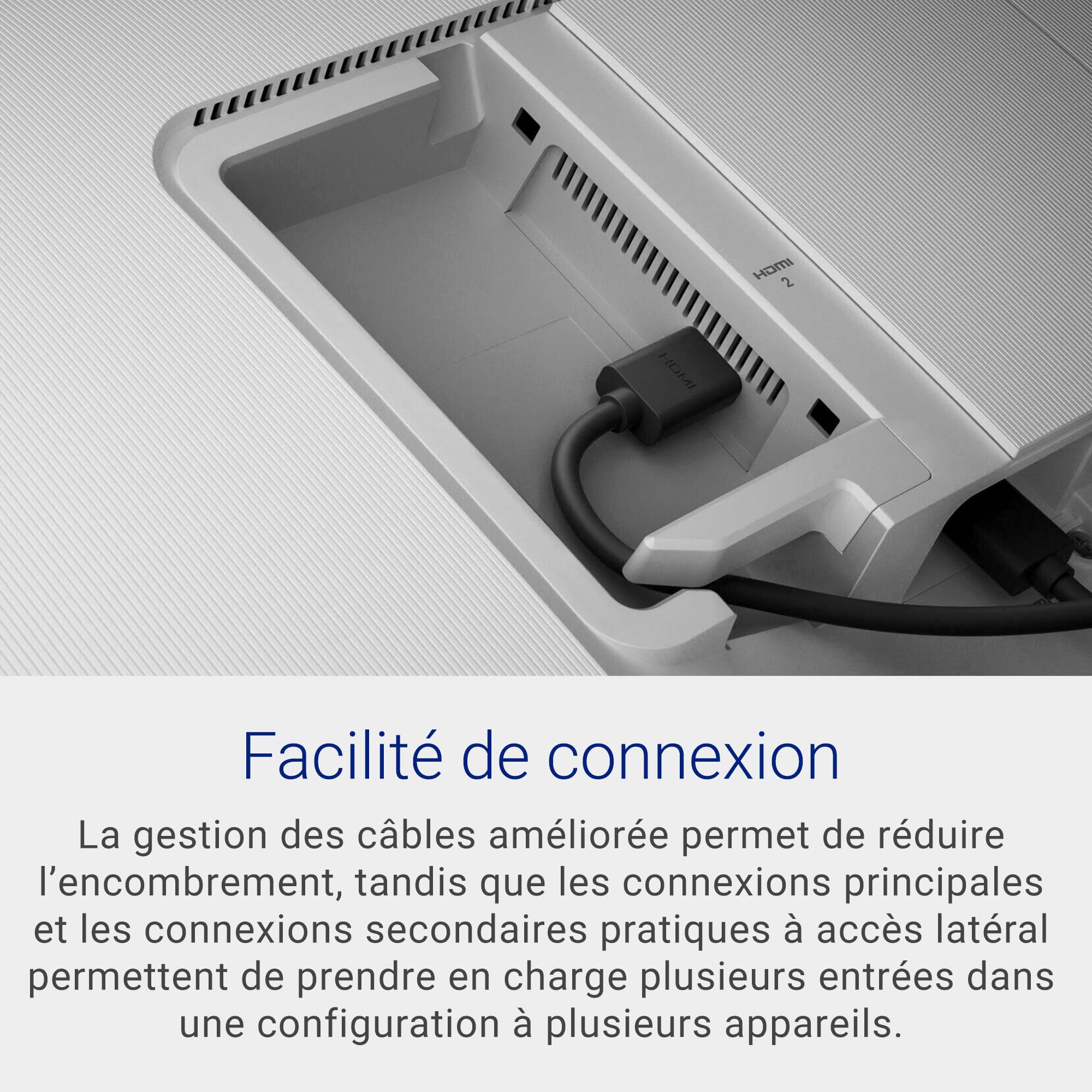 Dell S2425H 24" Full HD (1920x1080) Écran PC, 100Hz, IPS, 4ms, 99% sRGB, Haut-parleurs intégrés, Bords Ultra-Fins, 2X HDMI, Garantie 3 Ans, Blanc