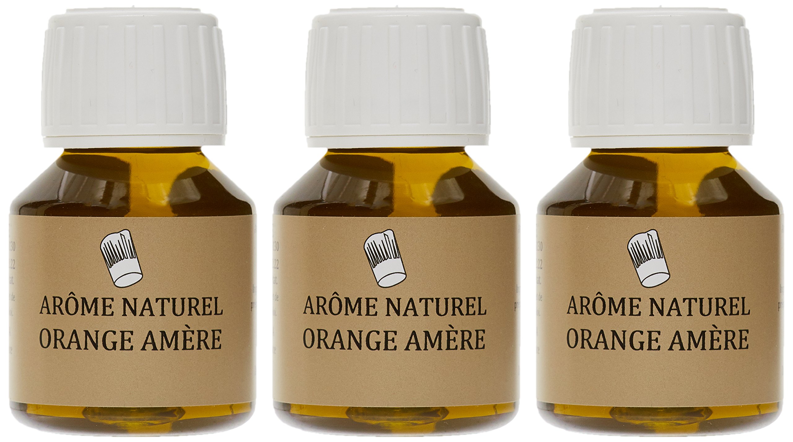 SélectArôme Arôme Orange Amère 58 ml - Lot de 3