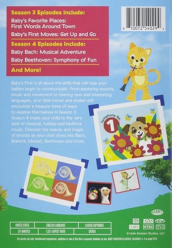 Miniatura 2 de Baby Einstein Classics Season 3 & 4 DVD