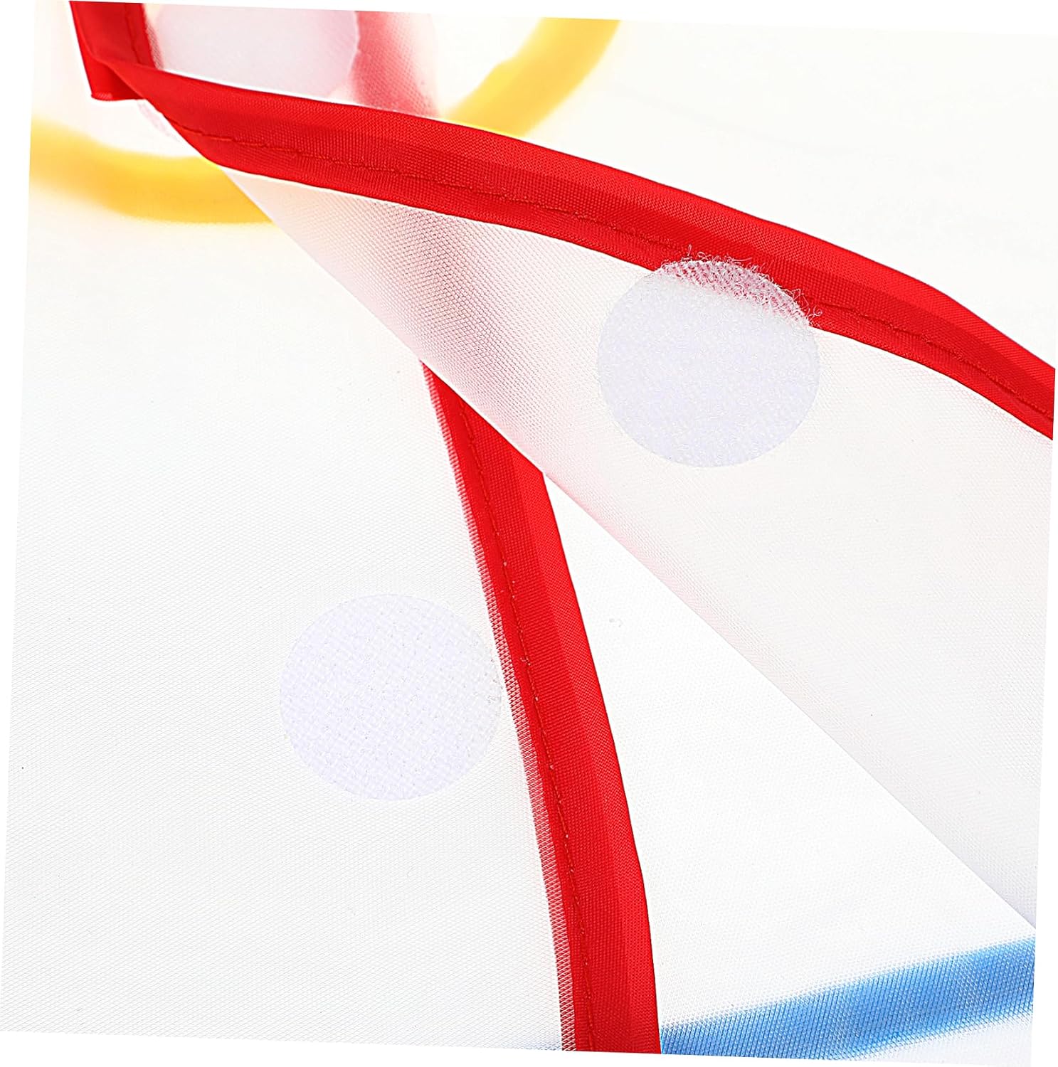 2pcs Long-sleeved Painting Smock for Boys and Girls Translucent Pvc Apron Closure and Pockets for Activities