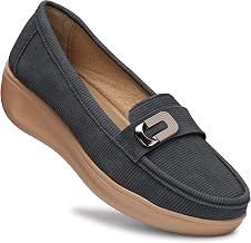 AROOM Extra Soft Flexible Memory Foam Women's Shoes for Walking | Comfortable and Fashionable Casual Loafer Shoes for Daily Use for Girls | Gym Training, Casual, Sports, Slipon, Lightweight, Lace up, Atheletics, Runing Sneaker For Women Ladies and Girls |