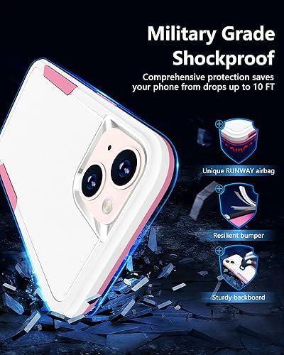 Miniatura 5 de NINDOO Funda diseñada para iPhone 13 Mini parte trasera dura protectora a prueba de golpes prueba de caídas de grado militar a prueba de polvo y