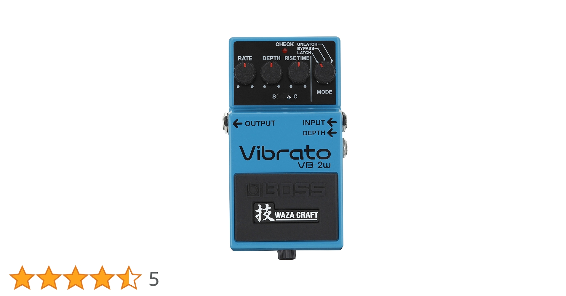 BOSS VB-2 ビブラート　ビンテージ Boss VB-2 Vibrato Black Label MIJ Effects Pedal – Imperial