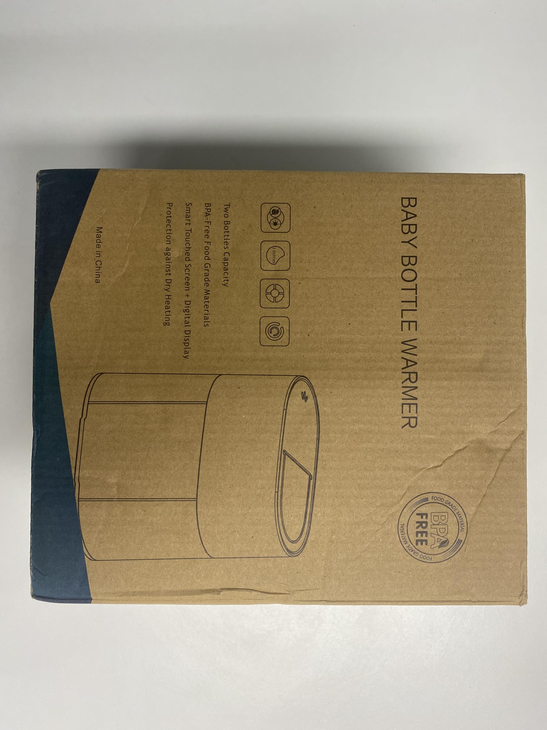 Babyflaschenwärmer 10-in-1 Digital Muttermilch Erwärmer für 2 Flaschen | Dampfsterilisator & Erwärmer 10-in-1, Digital Temperaturanzeige, 2 Flaschen, Muttermilch schonend erwärmen, BPA-frei PP