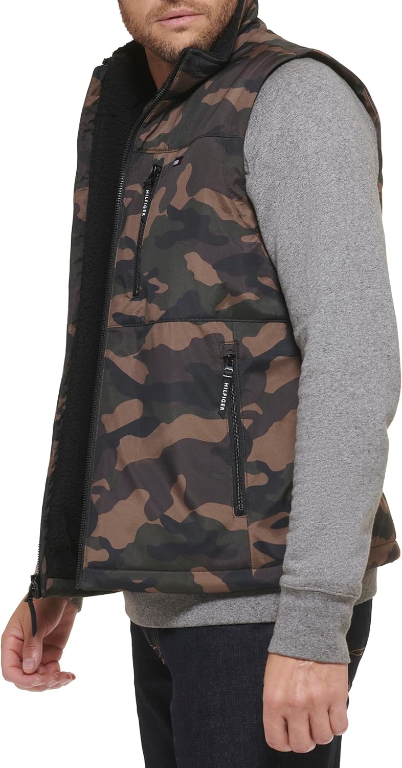 Tommy Hilfiger Men's Sherpa Lined Vest - Image 3