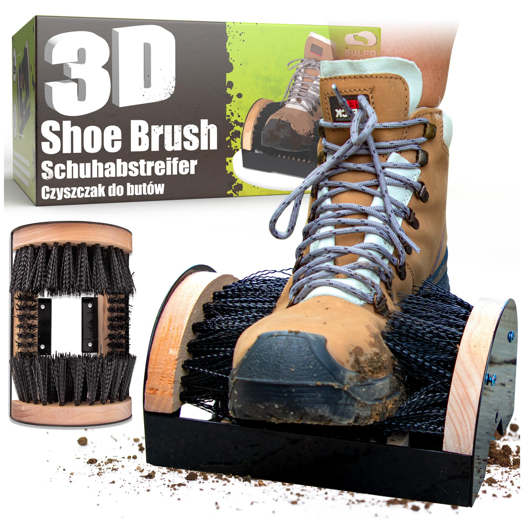 Synx Tools Union Wasborstel -S Vorm - Schrobber - Voegenborstel Schoonmaak Synx Tools Union Wasborstel -S Vorm - Schrobber - Voegenborstel Schoonmaak
