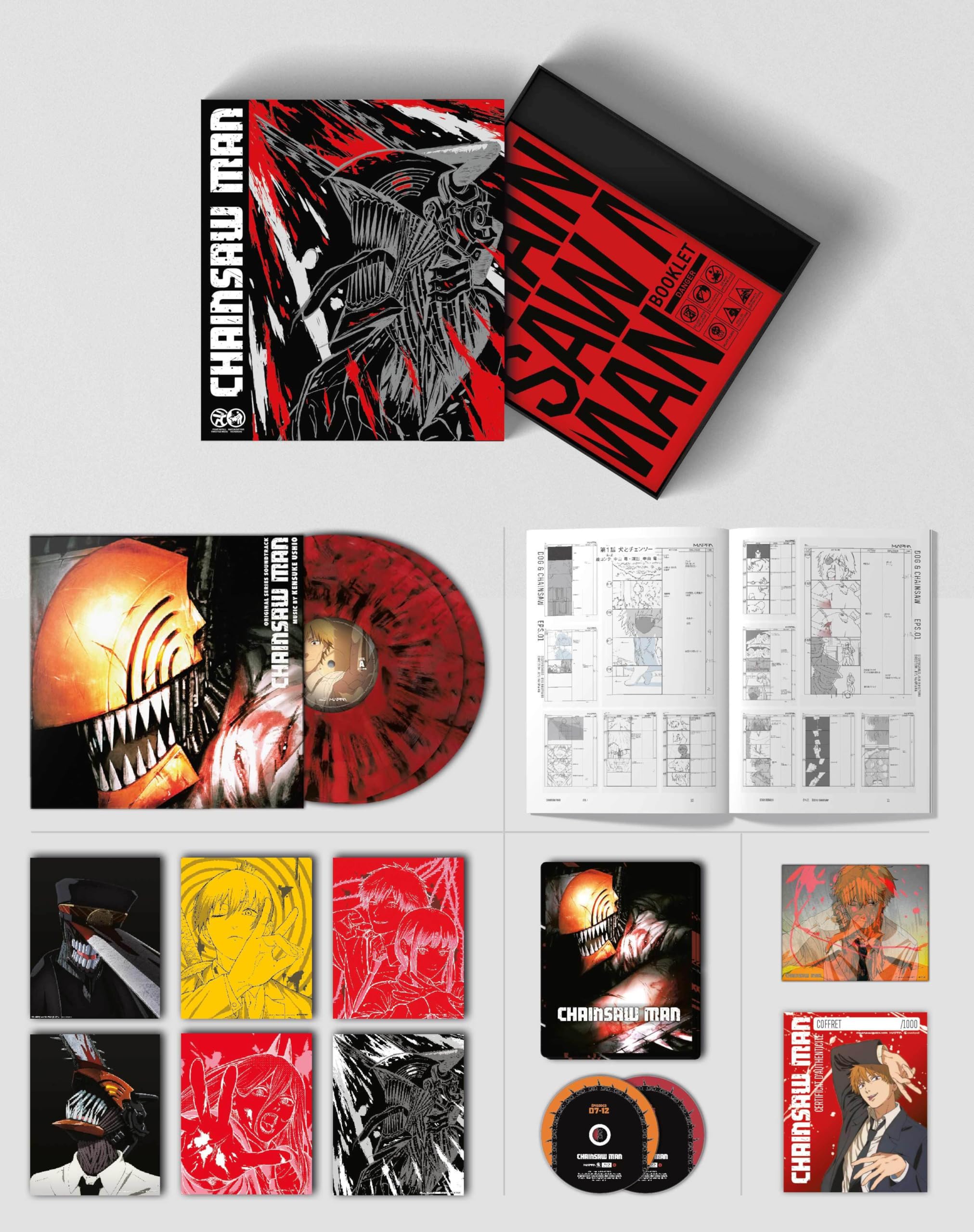 CHAINSAW MAN - PARTIE 1 - COLLECTOR 2 BLU-RAY [Édition Collector Limitée] [HD DVD]