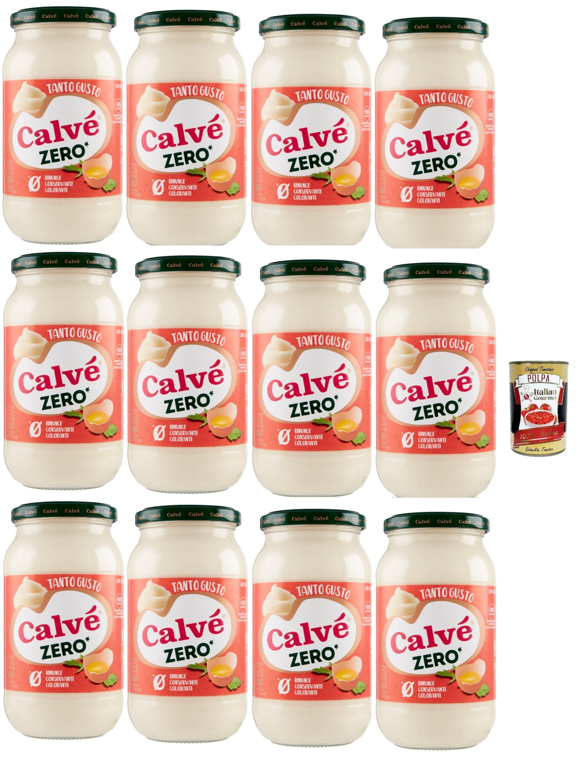 Italian Gourmet Calvé Mayonnaise Zero sauce légère