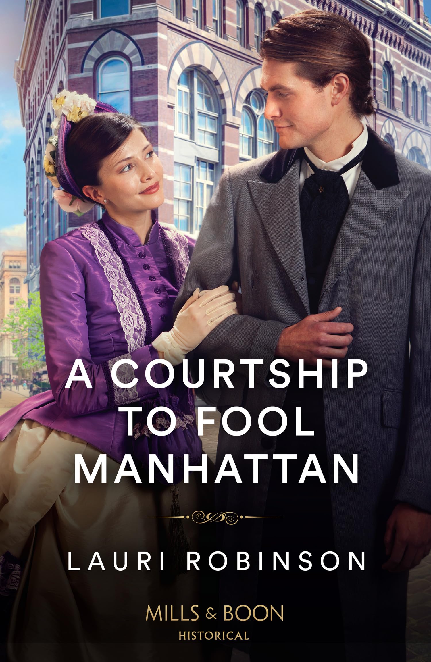 A Courtship To Fool Manhattan by Lauri Robinson PAPERBACK 9780263320701