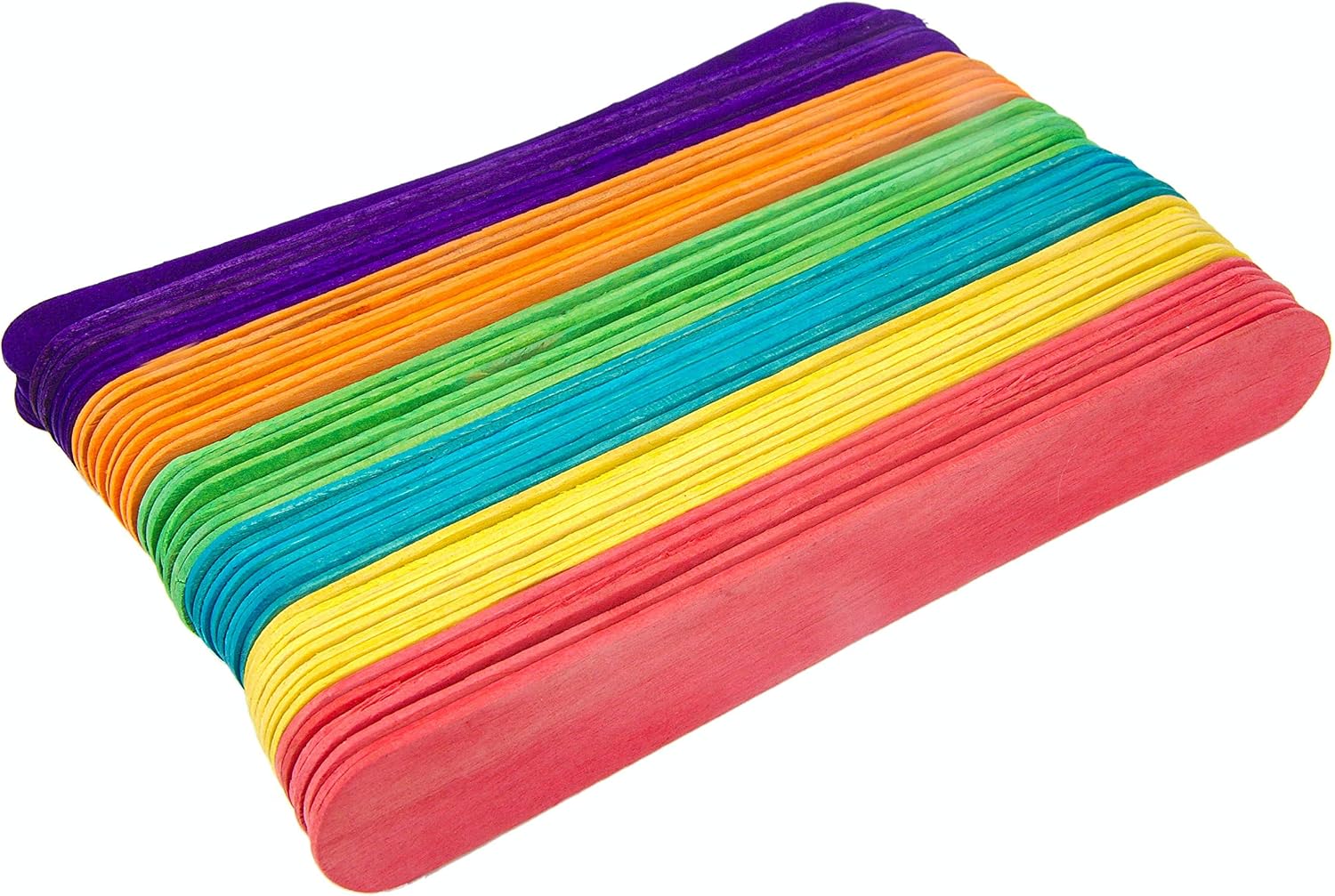 Colored Jumbo Craft Sticks- Pack of 250ct