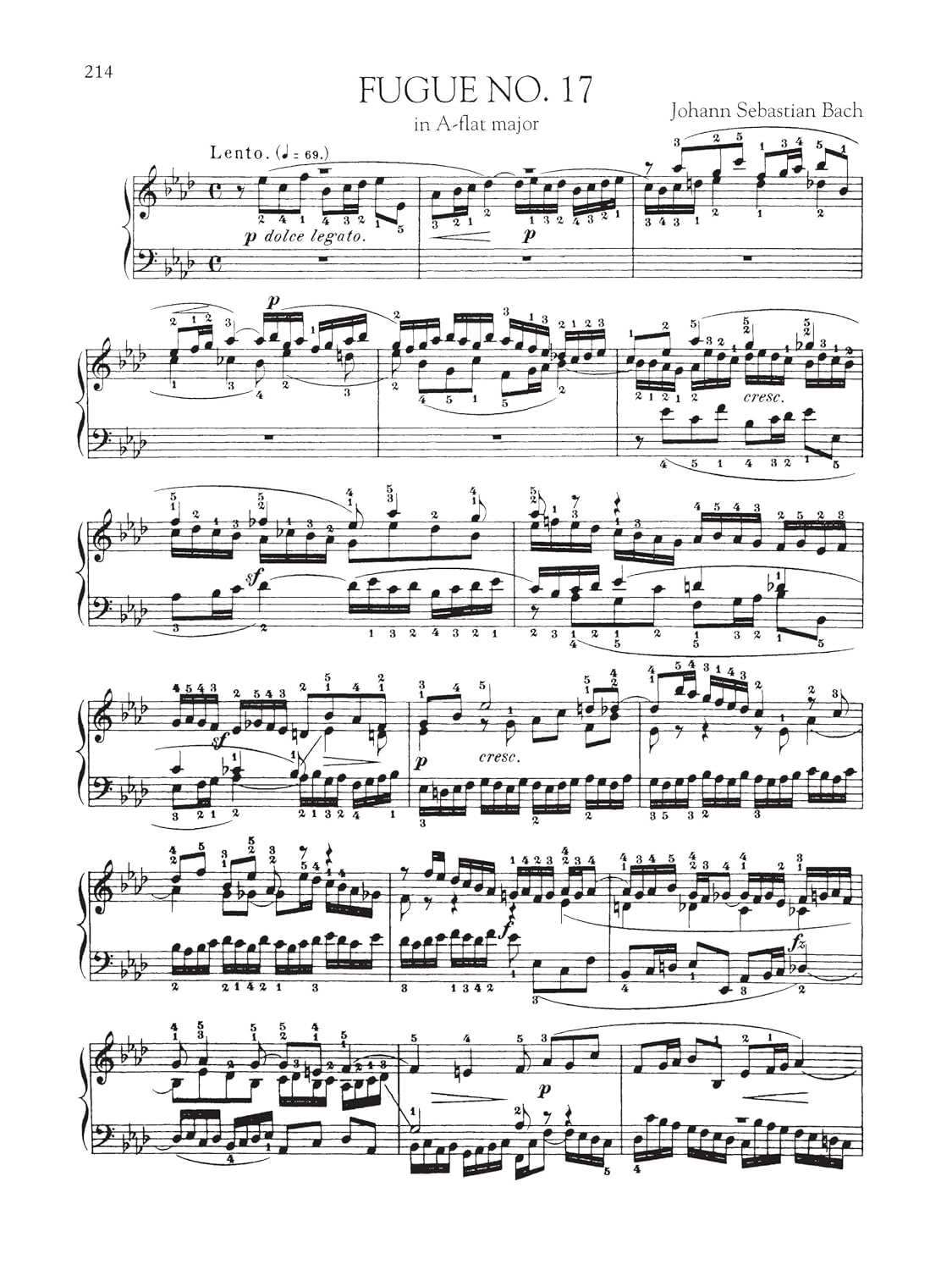J.S. Bach The Well-Tempered Clavier Complete Books 1 and 2 | 48 Preludes and Fugues for Piano | Schirmer Library Volume 2057 | Advanced Classical Piano Sheet Music for Study and Performance