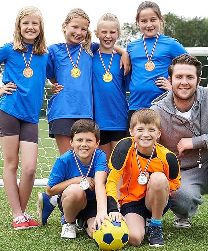 Miniatura 7 de Pllieay Medallas ganadoras Medallas de oro de plata y bronce para decoración de fiestas y premios