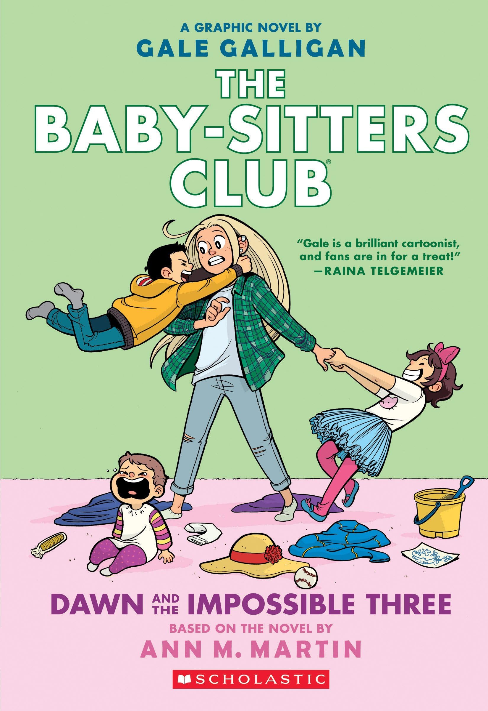 Dawn and the Impossible Three (The Babysitters Club Graphic Novel, book 5)