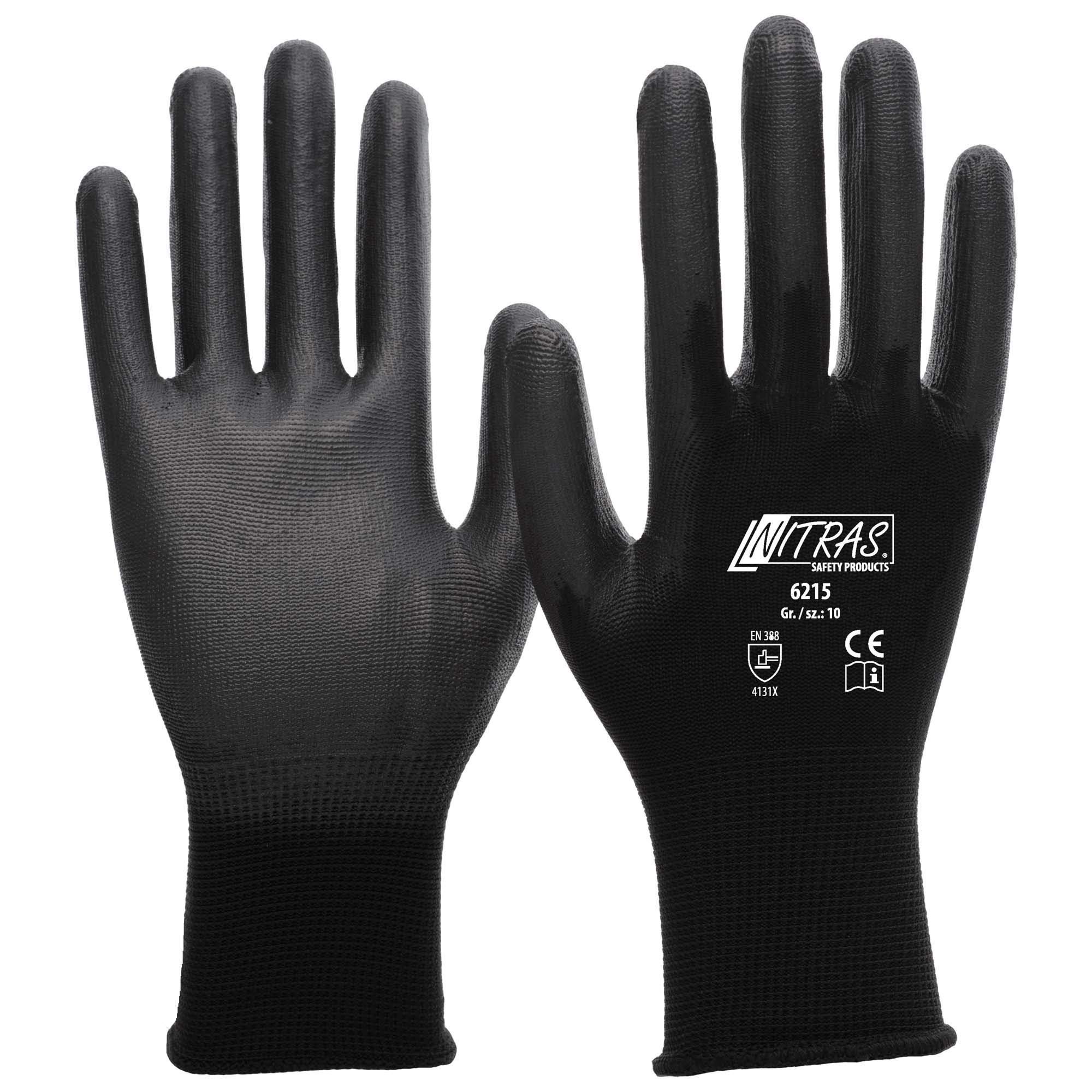 12 pa di guanti nylon poliuretano 13 eco tg. 9 | Leroy Merlin