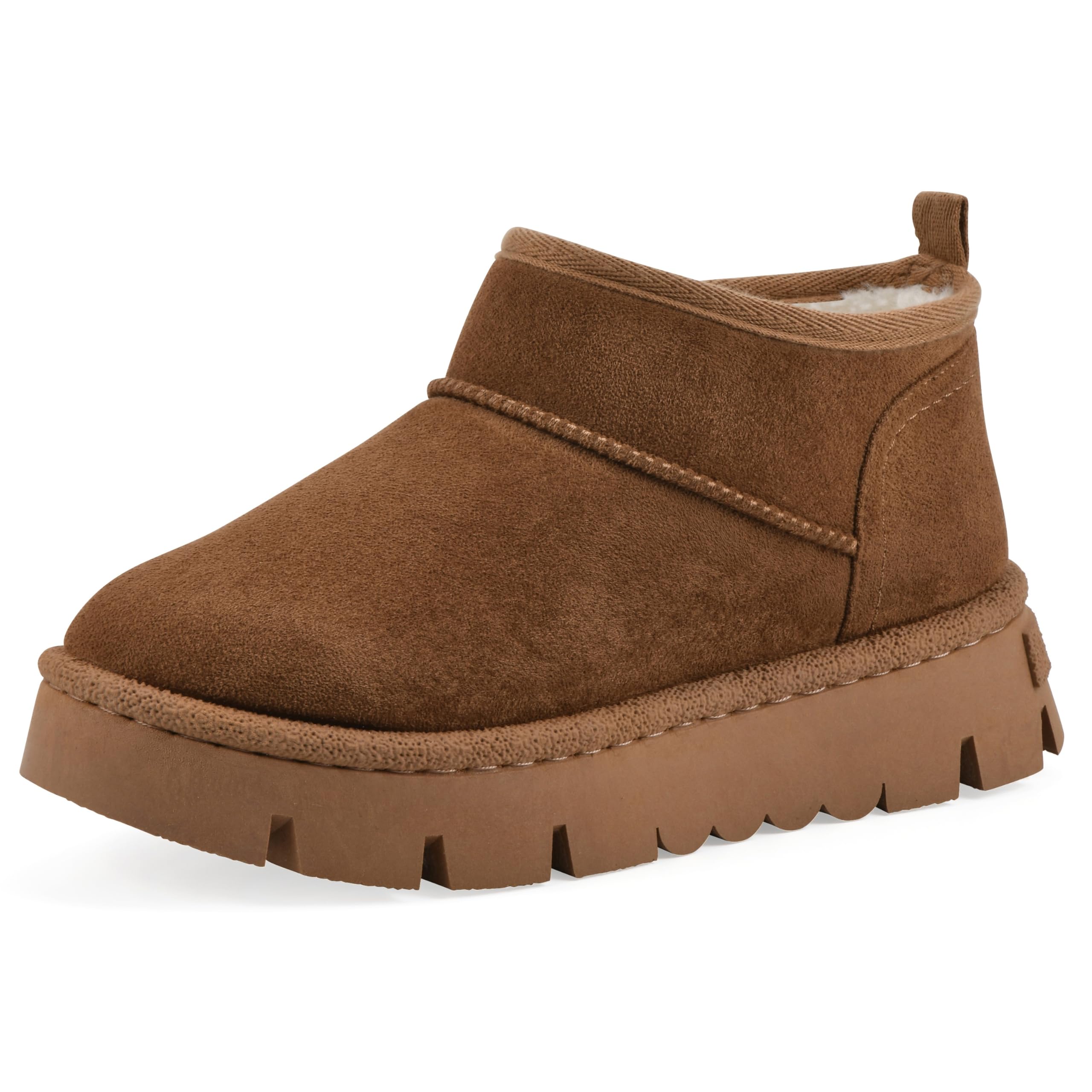 White Mountain Womens Toree Lined Platform Ankle Bootie