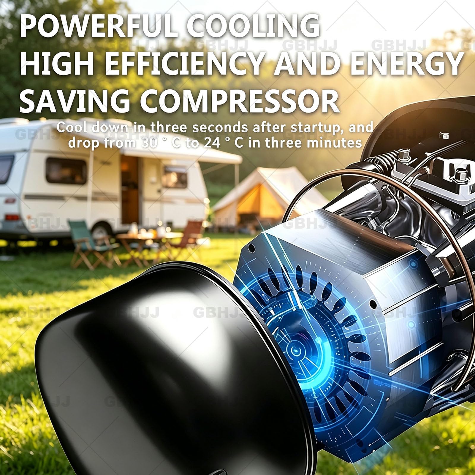 Condizionatori d'Aria Portatili da Viaggio, Condizionatori D’Aria Mobil Heatingandcooling+audiosystem