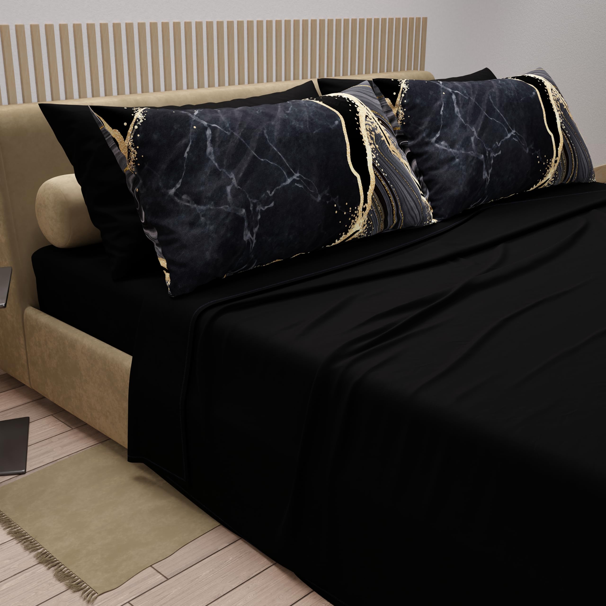 PETTI Artigiani Italiani, Cotton Sheets with Pillowcases in Digital Print - Image 2
