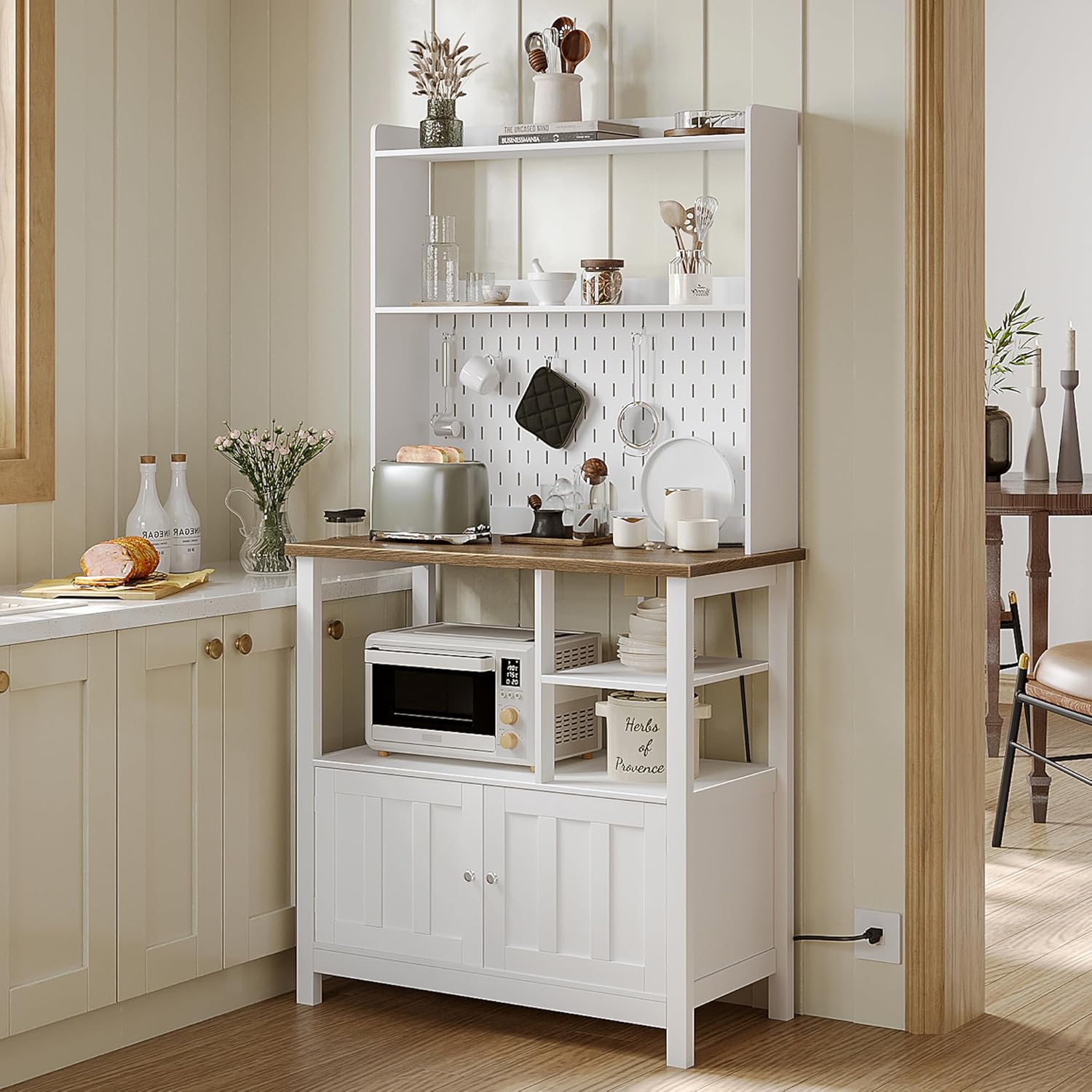 ChooChoo Kitchen Cabinet with Outlet