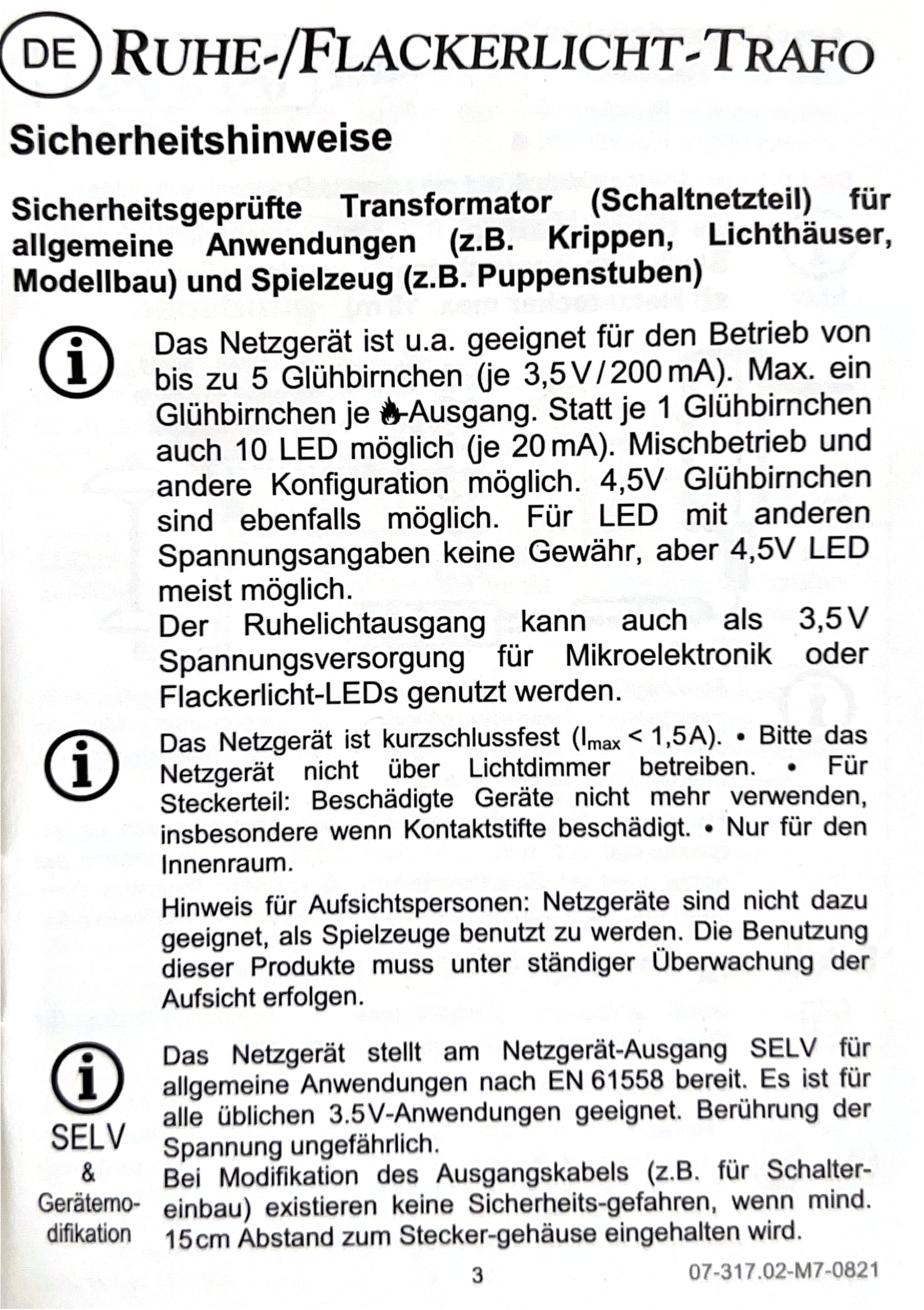 Kahlert Licht 60975 Puppenhauszubehör, schwarz, Rulke060975