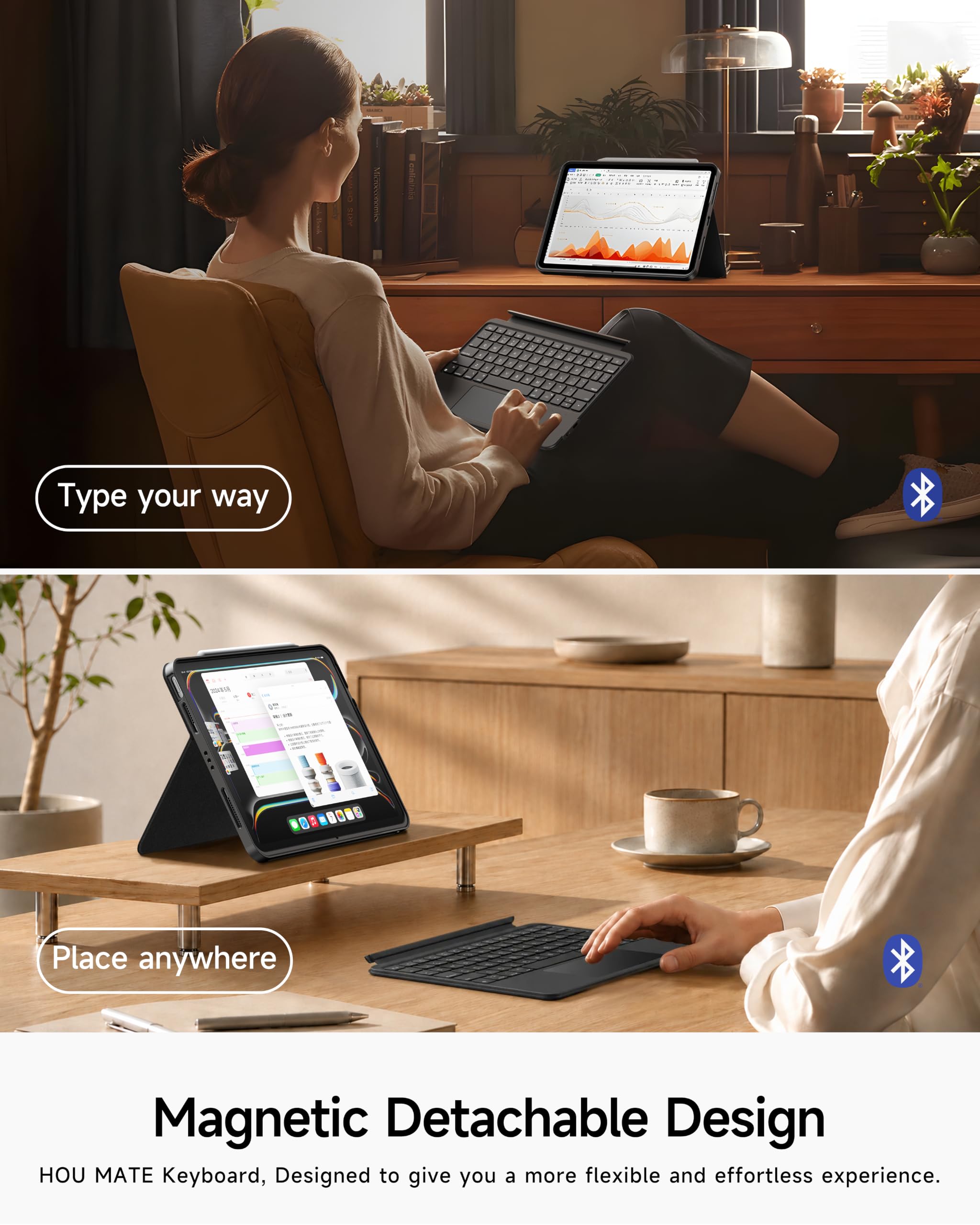 Amazon.co.jp: HOU対応 iPad 11インチA16 2025/10世代 ケース