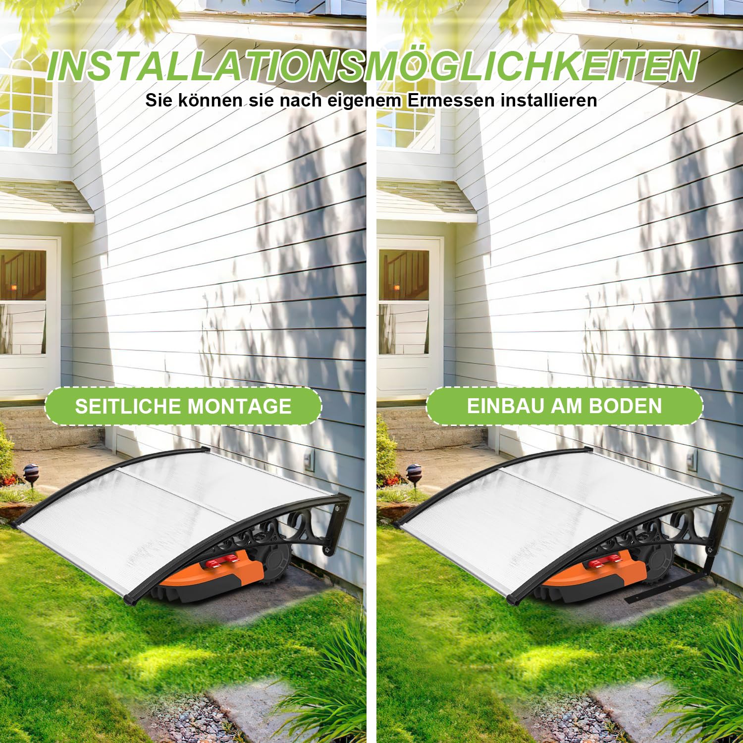 Abri Robot Tondeuse, Robot Protect Side, Garage à Robot, Protection