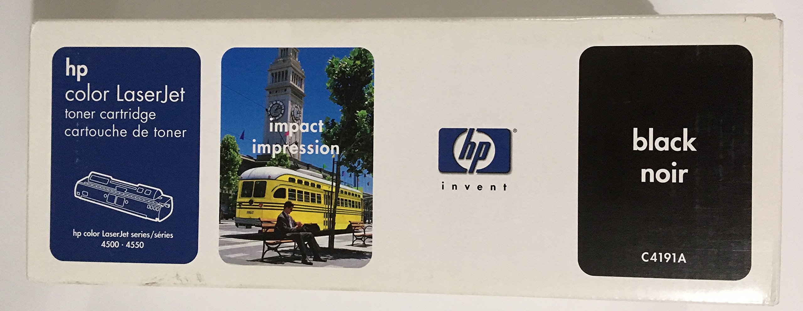 HP c4191 a Toner y Cartucho láser para Impresora láser 9000páginas Negro Cartucho de Tinta (Tinta, Negro, Laser, Laserjet 4550, 10 80%, -20 40 °C)